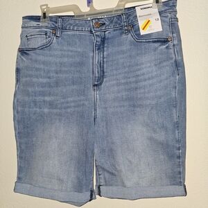 Sonoma Light Blue Denim Bermuda Shorts